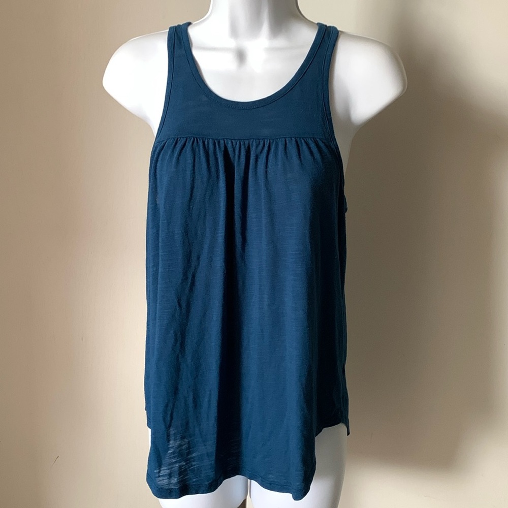 AEO blue halter with back zipper